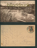 Bad Rothenfelde sw-AK Helferner Mhlenteich 1919 (d4881)