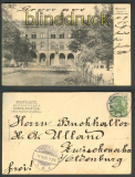 Hannover sw-AK Lyceum I + Schillerdenkmal 1905 (d4368)