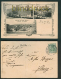 Dissen sw-AK 3 Ansichten Nolle ca. 1907 (d5120)