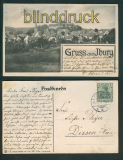 Iburg sw-AK Panorama 1907 (d5103)