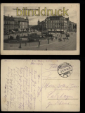 Hannover sw-AK Aegidientor mit Georgstrasse Feldpost 1916 (d5645)
