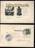 Bentheim sw-Prge-AK Gruss aus .... 2 Ansichten 1905 (d5836)