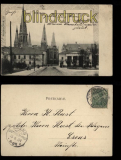 Oldenburg sw-AK Ministerium, Lamberti Kirche und Hauptwache 1901(d5660)