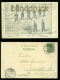 HANNOVER sw-AK Strassenbild 1903 (d5921)