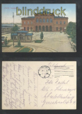 POSEN farb-AK Hauptbahnhof Feldpost 1916 (d6956)