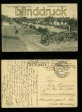 Truppenübungsplatz WARTHELAGER sw-AK Südlicher Lagereingang Feldpost 1915 (d0006)