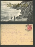 Gruss aus Warnicken sw-AK Strandansicht 1919 (d3443)