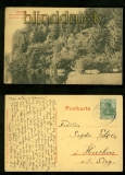 MALMEDY sw-AK Die Felsen von Warche bei Bellavaux 1909 (d6390)