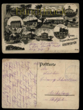 Oberhofen sw-AK Truppenbungsplatz 13 Ansichten 1917 (d5791)