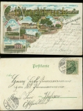 Hagenau farb-Litho-AK Gruss vom Truppenbungsplatz 1902 (d5892)