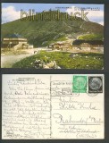 Schneekoppe Schlesierhaus + Riesenbaude farb-AK 1935 (d3995)
