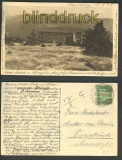 Hirschberg sw-AK Petersbaude mit kleiner Sturmhaube 1924 (d3911)