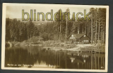 Krummhbel sw-Foto-AK Lomnitztalsperre Schneekoppe1927 (d3939)