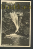 Kochelfall sw-Foto-AK Kochelfall-Baude ungebraucht (d3924)