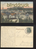 GLATZ farb-AK Blick auf Stadt und Festung 1914 (d0241)