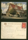 SLZHAYN farb-AK Hotel Ernst 1921 Wiedemanns Knstlerkarte (d6452)