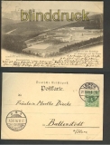 Riesengebirge sw-AK Blick Heidelberge Brckenberg 1899 (d3876)