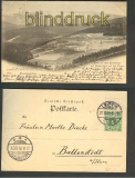 Riesengebirge sw-AK Blick Heidelberge Brückenberg 1899 (d3876)