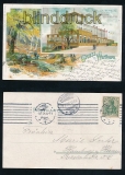Wartburg Gruss aus der farb-AK Hotel zur Wartburg 1906 (d7318)