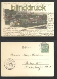 ARNSTADT farb-AK von der Gehrenerstrasse 1901  (d6902)