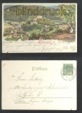 SCHWARZBURG farb-AK Gesamtansicht 1899 (d6913)