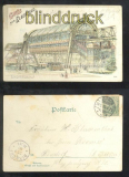 ELBERFELD farb-AK Gruss aus ..... Schwebebahnhof 1900 (d6853)