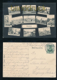 BOCHUM sw-AK mit elf Ansichten 1909 (d7247)