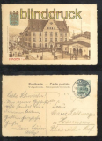HAGEN farb-AK Neue Post mit Bahnhof 1910 (d6855)