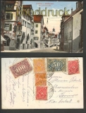 Lindau Bodensee farb-AK Maximilianstrasse 1923 (d4268)