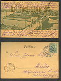Dortmund sw-AK Hafen 1901 (d3282)