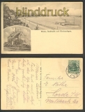 Bonn sw-AK Stadthalle + Rheinanlagen 1915 (d3312)