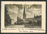 Bonn sw-AK Mnsterplatz mit Mnsterkirche 1951 (d3341)