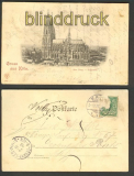 Kln sw-AK Der Dom - Sdseite 1898 (d3327)