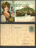 Godesberg farb-AK Weinknigin 1914 ( d3304)