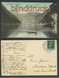 Der Knigsee vom Malerwinkel farb-AK 1912  (d4185)