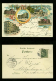 HAGEN farb-Litho-AK Gruss aus ...... fnf Ansichten 1900 (d6615)