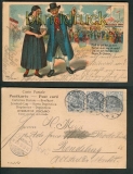 Uetersen farb-AK Jahrmarktskarte 1903 (d4821)