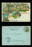 HAGEN farb-Litho-AK Gruss aus ...... fnf Ansichten 1903 (d6634)