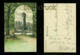 Kindelsberg farb-AK geplanter Kindelsberg-Turm des S.G.V. (d6647)