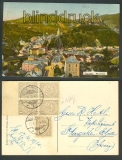 Luxemburg Vianden farb-AK Panorama 1910 (a0805)