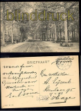 Niederlande sw-AK Ginneken Ingang Mastbosch 1916(a0087)