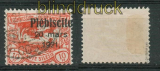 Oberschlesien Mi # 30 gestempelt gepr. Gruber BPP (27410)