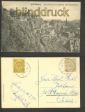 Luxemburg sw-AK Vue prise de la caserne des volontaires 1910 (a0796)