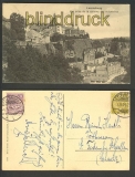 Luxemburg sw-AK Vue prise de la caserne des volontaires 1909 (a0795)