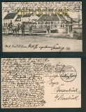 Lessinghe sw-AK de Brug Feldpost 1917 (a0851)