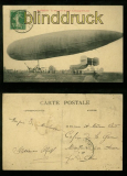 Maubeuge sw-AK La Manceuvre de sortie du Dupuy-de-Lme 1913 Zeppelin (a2109)