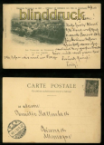 Wein Champagner sw-AK Ausstellungskarte 1900 (a2104)
