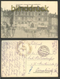 Maubeuge sw-AK Parade-Musik am Waffenplatz 1915 (a0628)