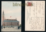 Kobenhavn farb-AK Raadhuset 1908 (a2134)