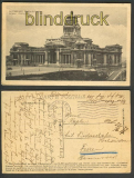 Brssel sw-AK Justizpalast Feldpost 1917 (a0618)